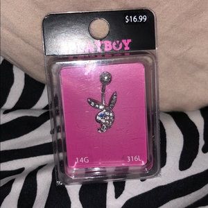 Playboy bunny belly ring